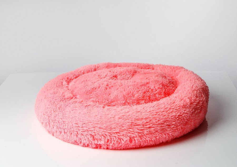 GO GIFT Shaggy pink XL - seng til kledyr - 80 x 83 x 10 cm #1