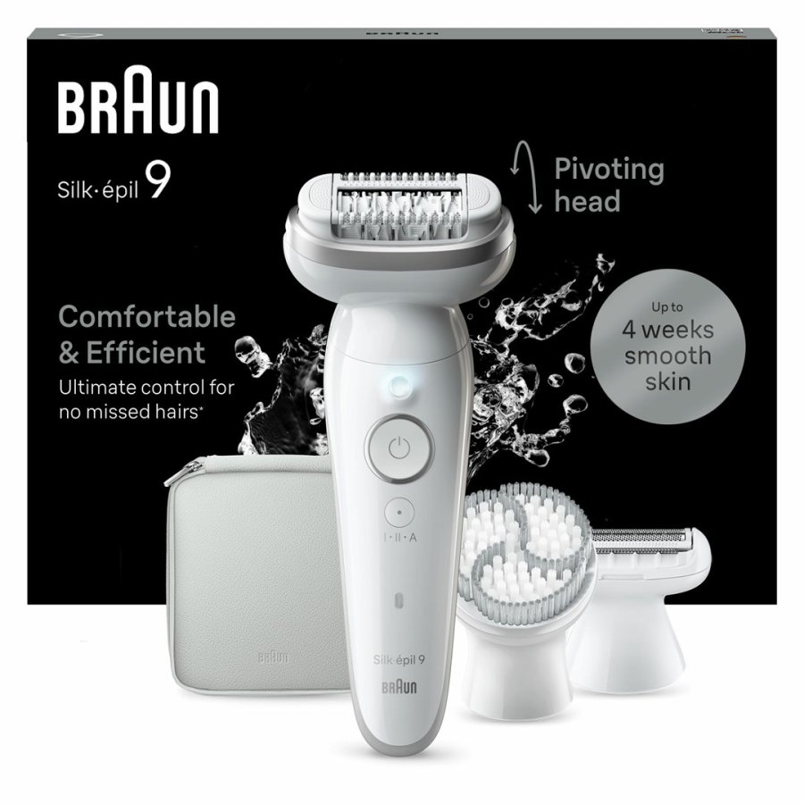 Braun Silk-�pil 9 9-061 40 pincetter S�lv, Hvid #3