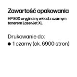 HP Original 80X LaserJet-tonerpatron med hj kapacitet, sort #4