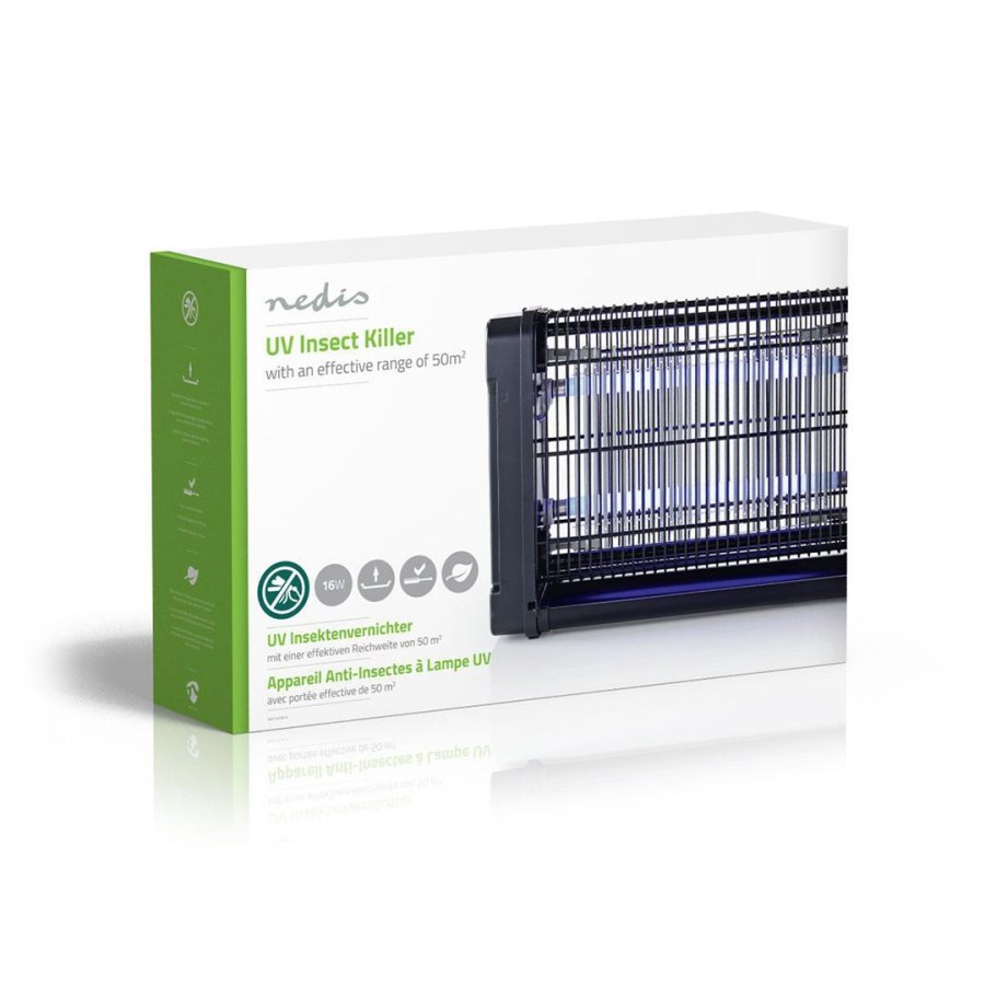 Nedis INKI110CBK16 insektf�lde Sort #5