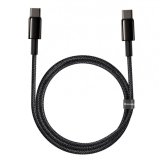 Baseus CATWJ-01 USB-kabel 1 m USB C 100 W Sort #1