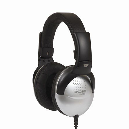 Koss UR29 hovedtelefoner/headset Ledningsf�rt Musik Sort, S�lv #1