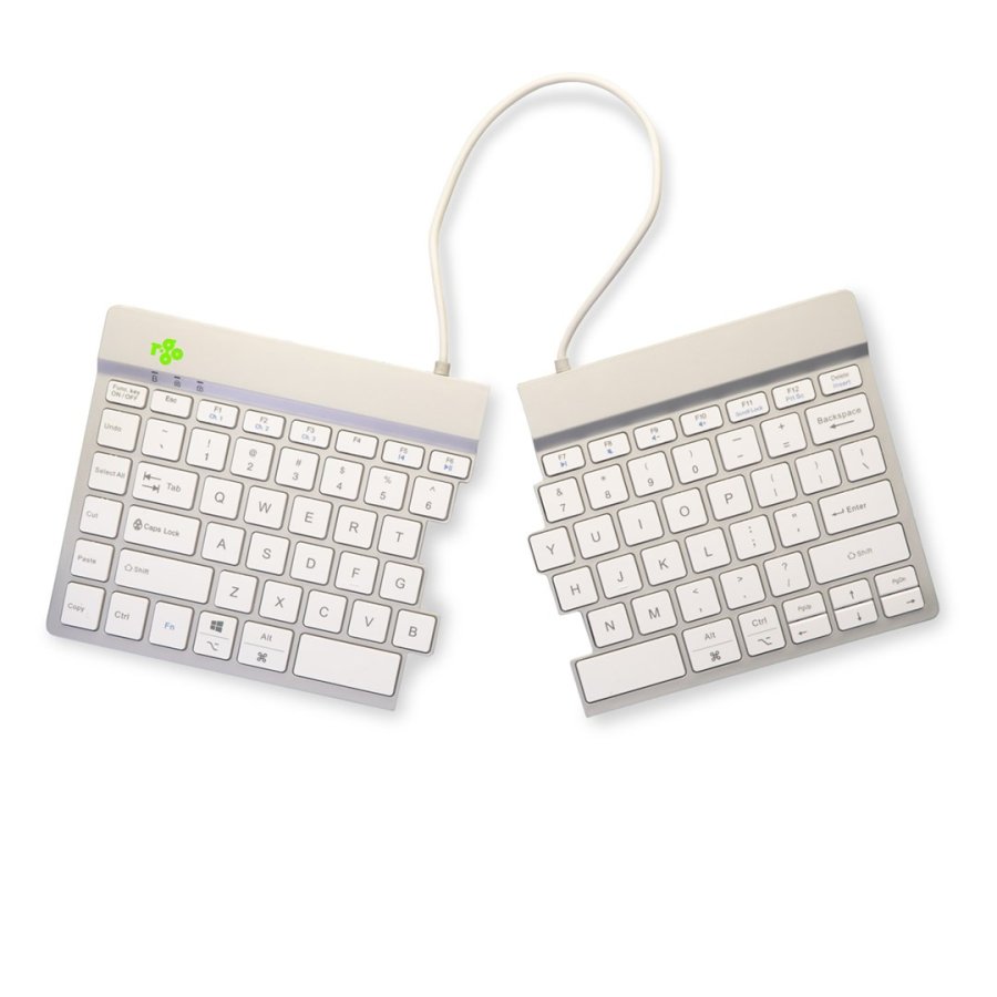 R-Go Tools Ergonomisch toetsenbord R-Go Split Break met pauzesoftware, gesplitst toetsenbord, QWERTY (US), Bluetooth, wit #5