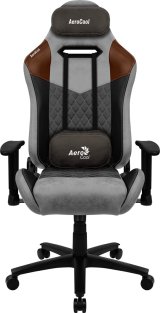 Aerocool DUKE AeroSuede Universal gamingstol Sort, Brun, Gr #1