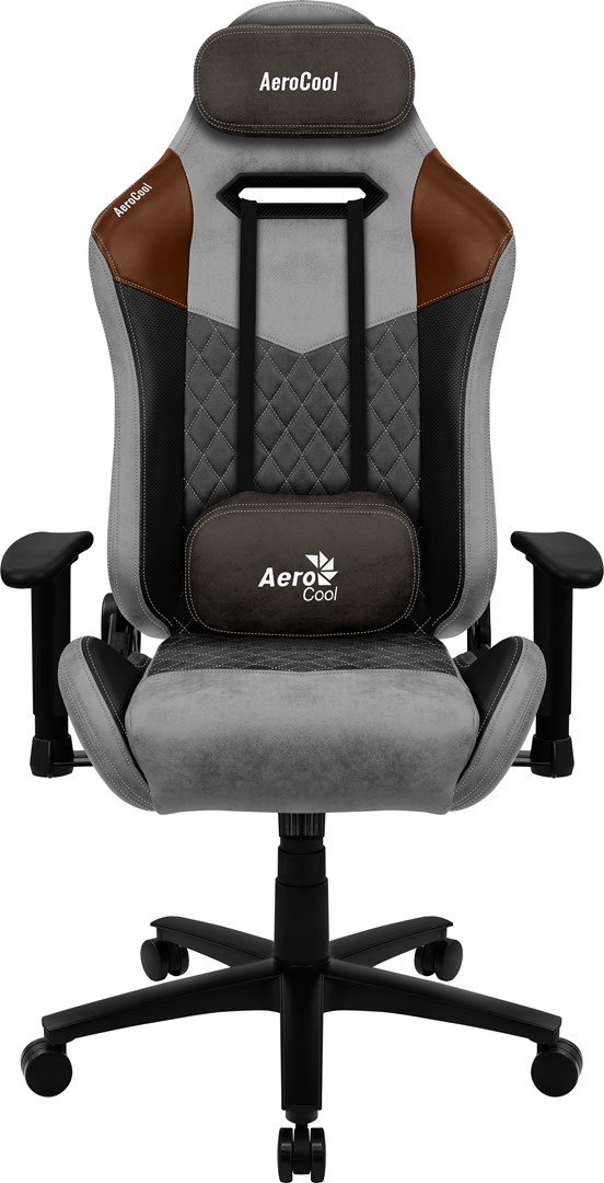 Aerocool DUKE AeroSuede Universal gamingstol Sort, Brun, Gr #1