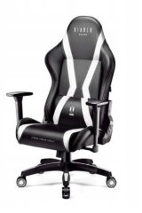 Diablo X-HORN 2.0 Normal gaming stol sort og hvid #3