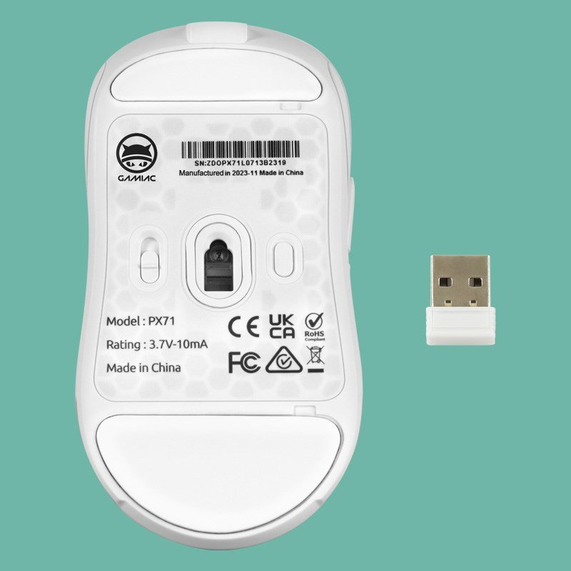 Gaming Mouse GAMIAC PX71 - White #4