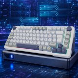 Inca IKG-455 tastatur Spil USB + RF Wireless + Bluetooth QWERTY Tysk Hvid #5