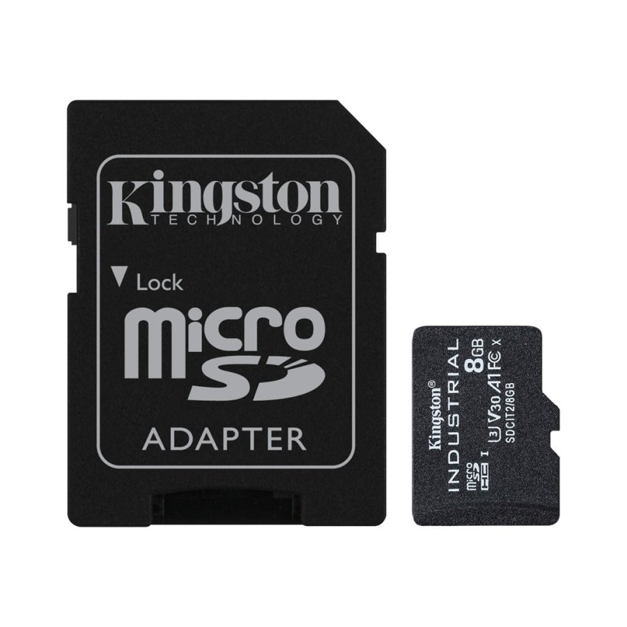 Kingston Technology Industrial 8 GB MicroSDHC UHS-I Klasse 10 #1
