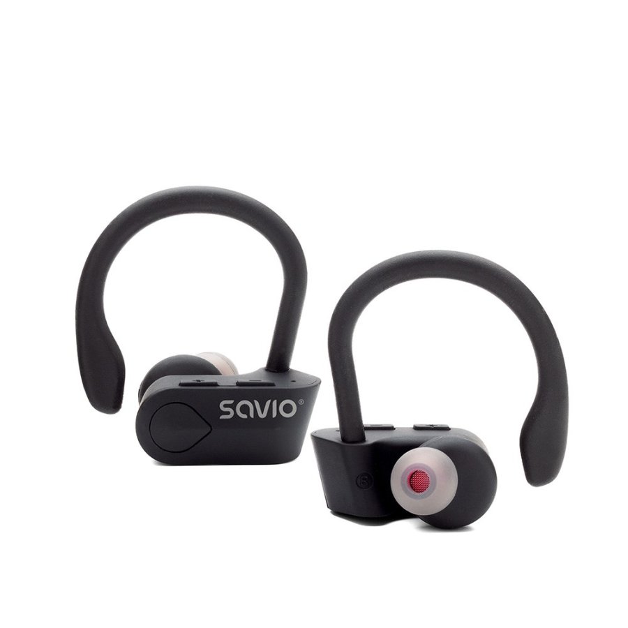 Bluetooth hovedtelefoner Savio TWS-03 Sort Grafit #5
