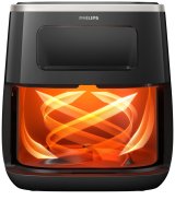 Philips 3000 series HD9257/80 frituregryde Dobbelt 5,6 L Enkeltstende 1700 W Varmluftsteger Sort #5