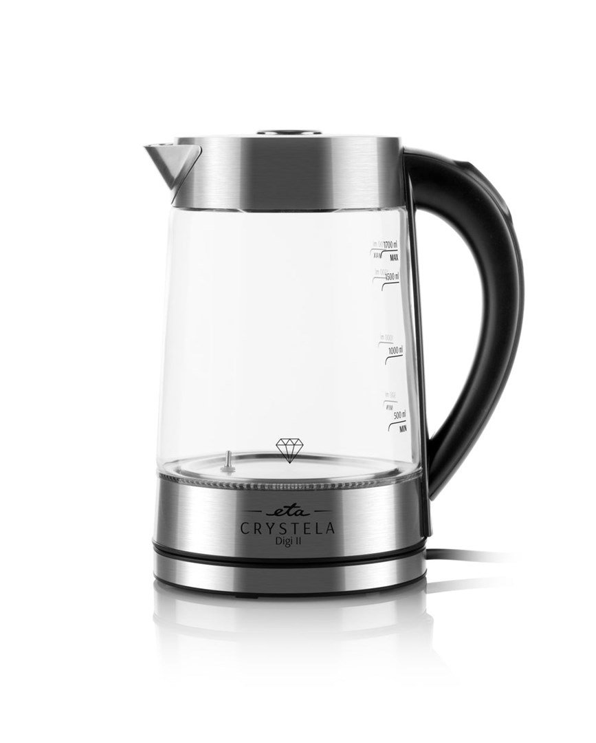 Eta Crystela Digi II elkedel 1,7 L 2200 W Rustfrit st�l, Transparent #3