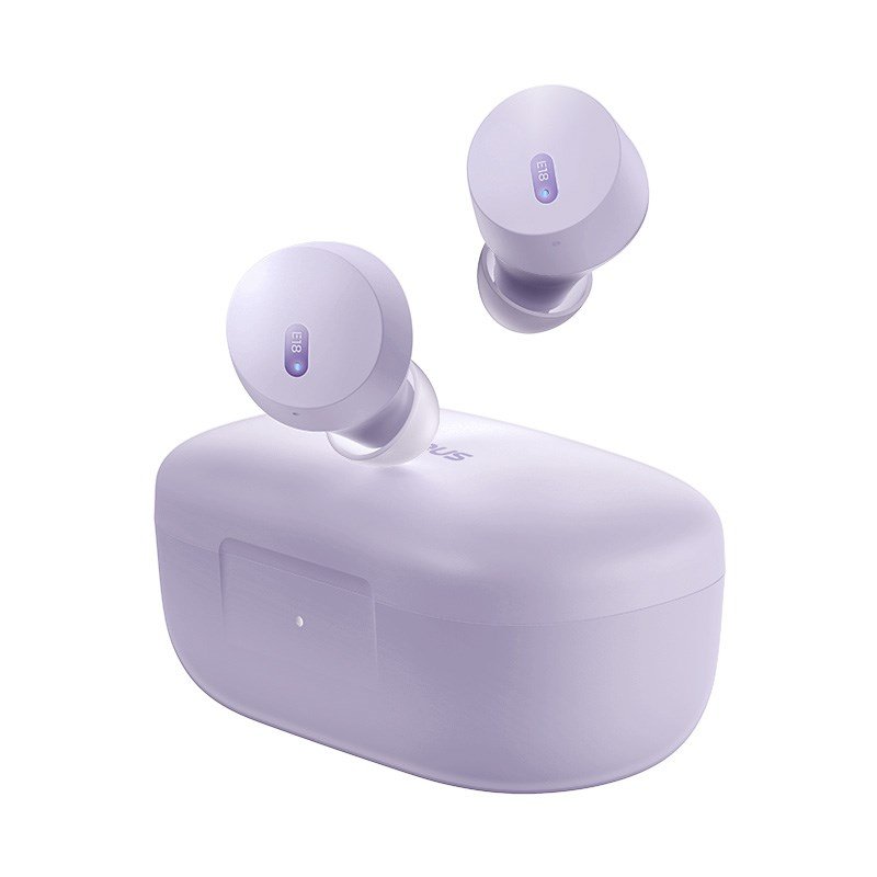 Baseus Bowie E18 Headset True Wireless Stereo (TWS) I rerne Opkald/musik USB Type-C Bluetooth Lilla #1