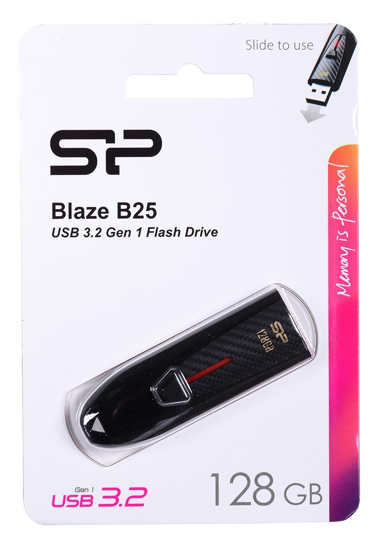 Silicon Power Blaze B25 USB-ngle 128 GB USB Type-A 3.2 Gen 1 (3.1 Gen 1) Sort #2