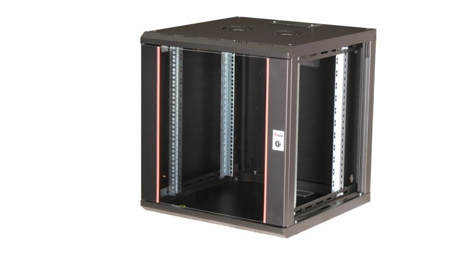 Equip EPM-12-6060-B-CBAA stativ 12U V�gmonteret stativ Sort #2