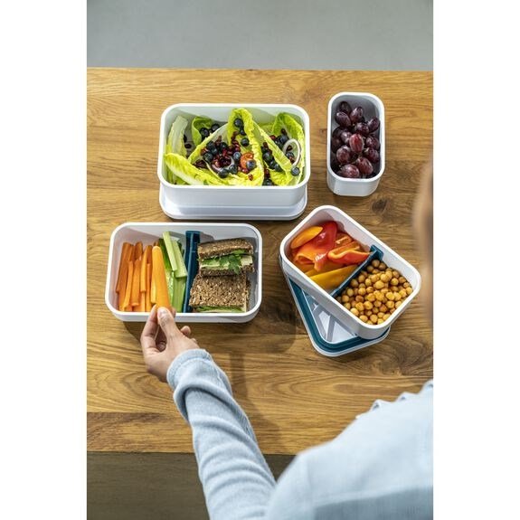 ZWILLING Fresh & Safe Rektangulr Container 1,3 L Bl, Hvid 1 stk #19