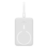 Baseus P10022109223-00 Lithium-polymer (LiPo) powerbank 10000 mAh Trdls opladning Hvid #1