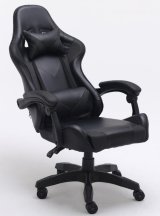 Topeshop FOTEL REMUS CZER Computermbel og kontorstol Polstret sde Polstret rygln #4