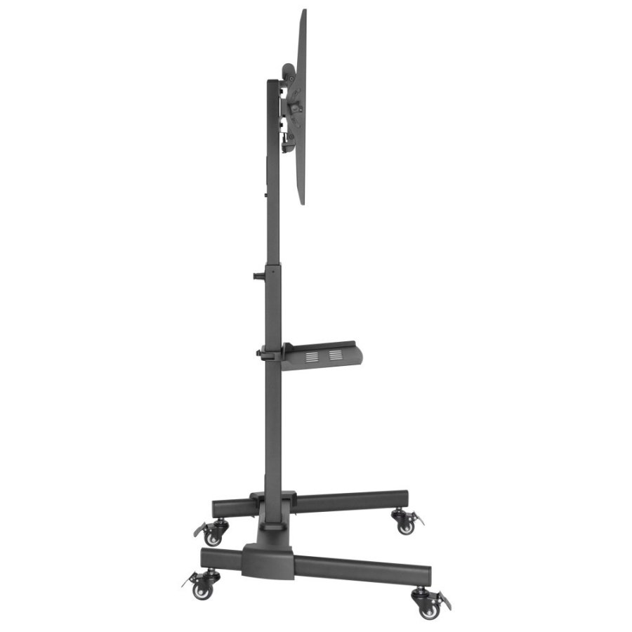 Techly ICA-TR21L multimedie vogn & stand Sort Fladt panel Multimedie kurv #11