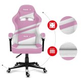 Huzaro Force 4.4 Pink Mesh gaming-stol #9