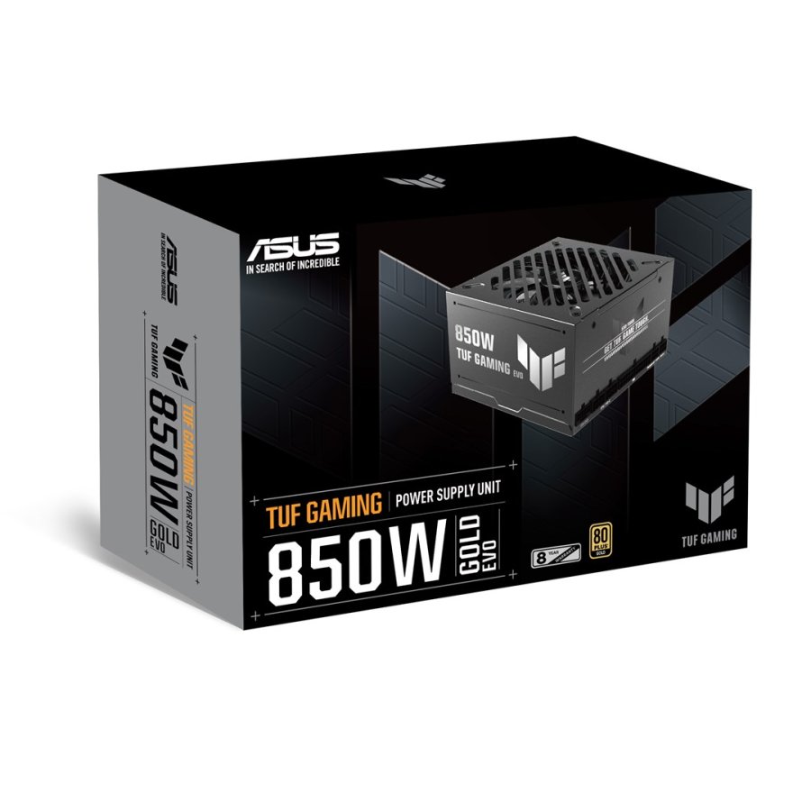 ASUS TUF-GAMING-850G-EVO enhed til str�mforsyning 850 W 20+4 pin ATX ATX Sort #6