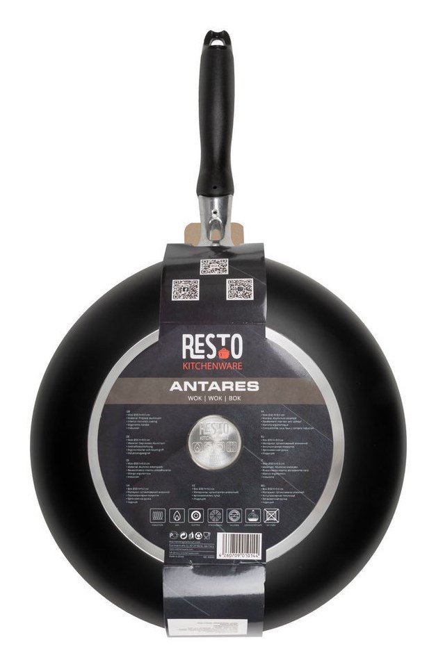 Resto Kitchenware 93603 stegepande Wok/Stirfry pande Rund #22
