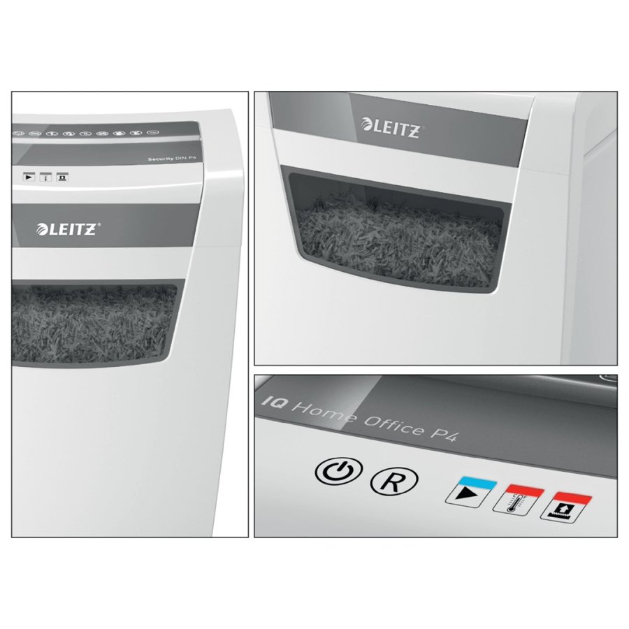 Leitz IQ Home Office P-4 papirmakulator Delvist makulering 22 cm Hvid #6