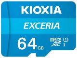Kioxia Exceria hukommelseskort 64 GB MicroSDXC Klasse 10 UHS-I #1