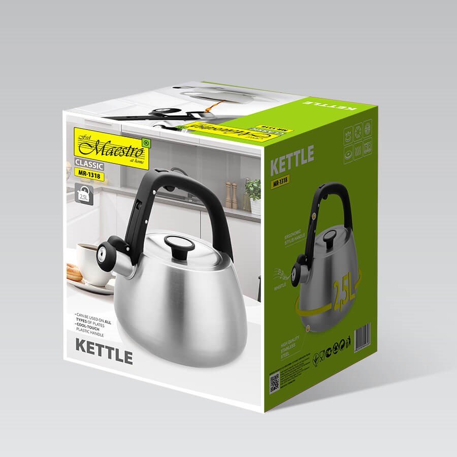 Kedel Maestro MR-1318 2,5 l Slv, Sort #3