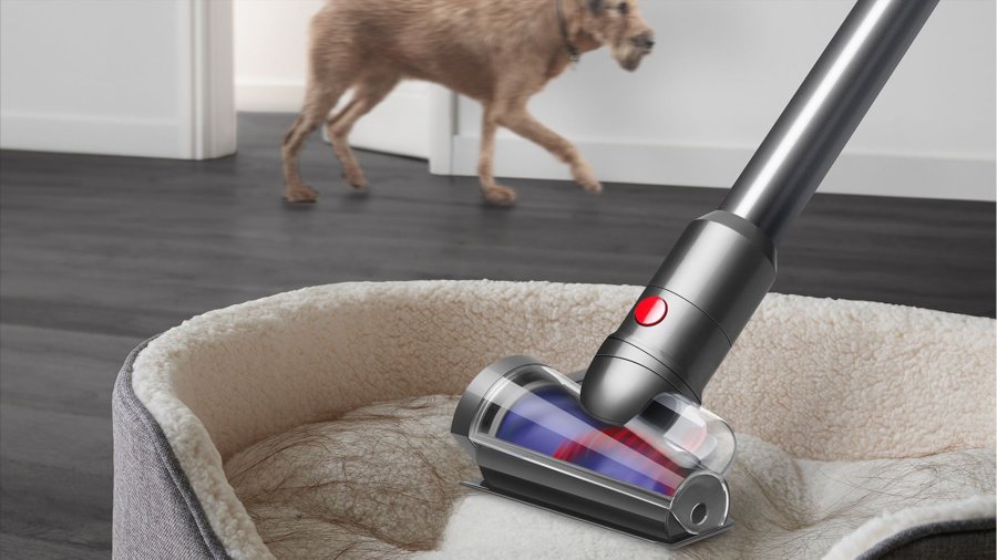 Dyson V12 Submarine 3-i-1-stavst�vsuger Batteri T�r&v�d HEPA Posel�s 0,35 L Nikkel, Gul #4