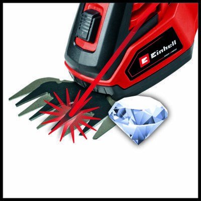 Einhell GE-CG 18/100 Li T-Solo cordless grass shear 10 cm 18 V Black, Red #5