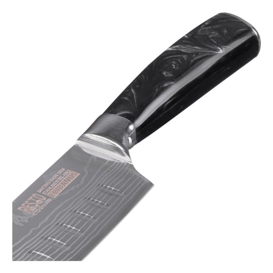 Resto Kitchenware 95332 kkkenkniv Rustfrit stl 1 stk Santoku kniv #4