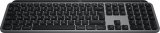 Logitech Master MX Keys S for Mac tastatur Kontor RF tr�dl�s + Bluetooth QWERTY US International Aluminium, Sort #2