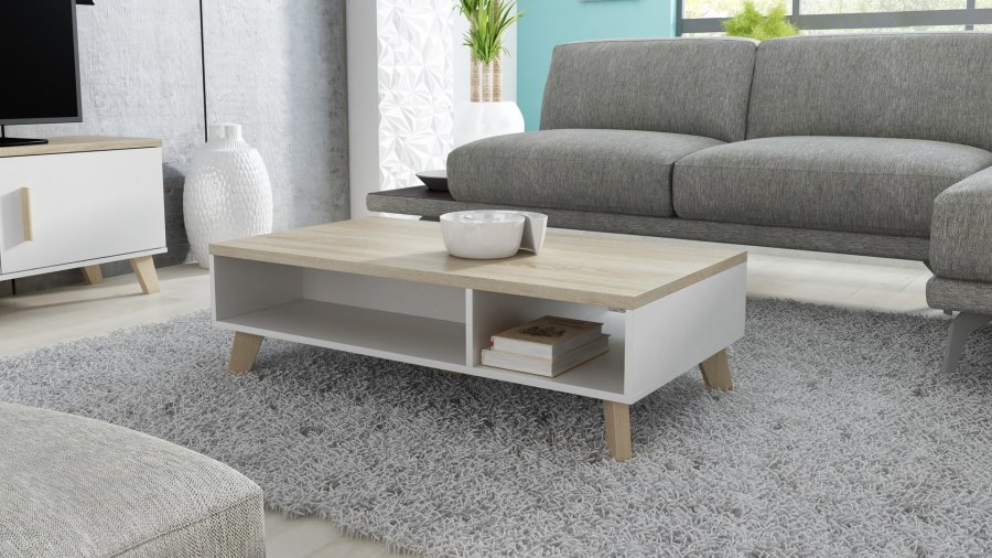 Cama LOTTA LAW 110 kaffe-, side- & endebord Kaffebord Rektangulr form 4 ben #5