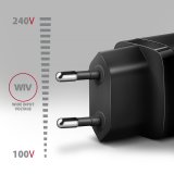 Axagon ACU-PD30 kroviklis jungiama tinkl PD 30W, 1x port USB-C, PD3.0/QC3.0/AFC/FCP/Apple Juoda Mobiltelefon, Smartphone, SmartWatch, Tablet, Universel, Ur Sort Vekselstrm Hurtig opladning Indendrs #3