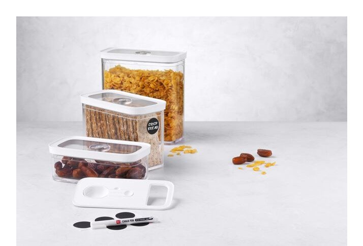 ZWILLING 1026082 Rektangulr Container 5,4 L Transparent, Hvid 5 stk #35