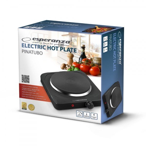 Esperanza EKH002K kogeplade Sort Bordplade Forseglet plade 1 zone(s) #2
