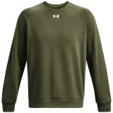 Under Armour Men's Rival Fleece Crew Khaki 1379755 390 #2