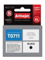 Activejet AE-554N blk (erstatning Epson T0554; Supreme; 12,5 ml; gul) #1