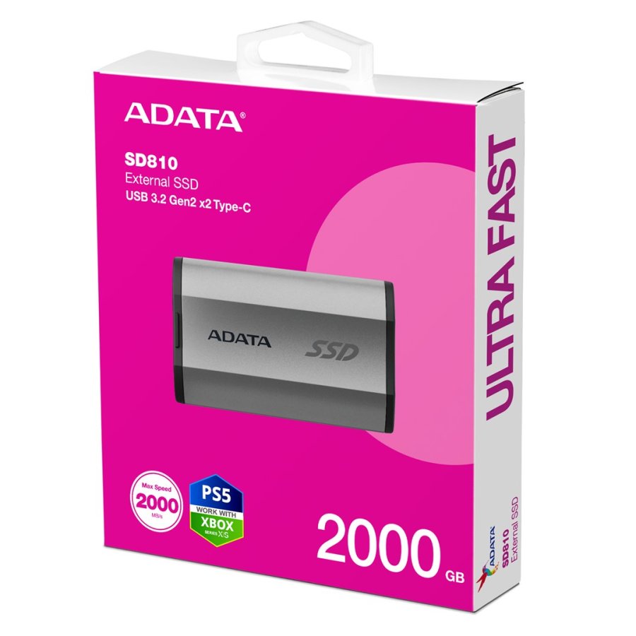 ADATA SD810 2 TB Sort, Slv #6