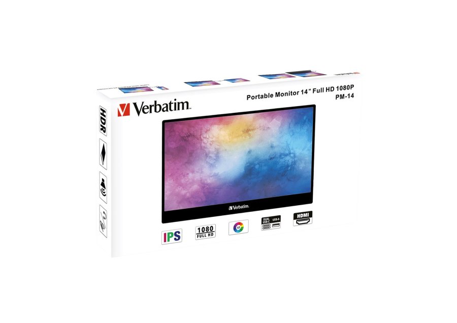 Verbatim 49590 computerskrm 35,6 cm (14