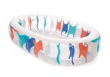 Bestway 54066 swimmingpool til over jorden Oppustelig pool Oval 542 L Flerfarvet #9
