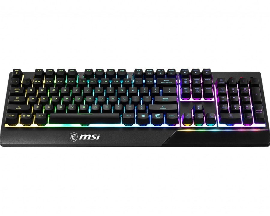 MSI Vigor GK30 tastatur Spil USB QWERTY US International Sort #6
