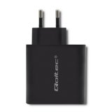Qoltec 51716 strmadapter og vekselret Indendrs 63 W Sort #2