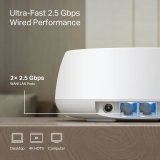 TP-Link DECO BE25(3-PACK) mesh Wi-Fi-system Dual-band (2,4 GHz / 5 GHz) Wi-Fi 7 (802.11be) Hvid 2 Intern #4