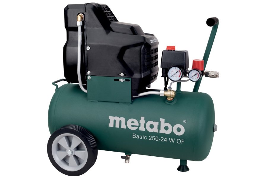 METABO oliefri kompressor 230V 24L BASIC #1