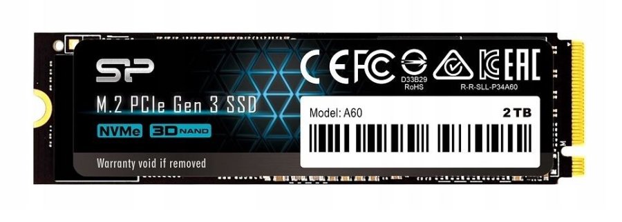 Silicon Power P34A80 M.2 2048 GB PCI Express 3.0 SLC NVMe #1