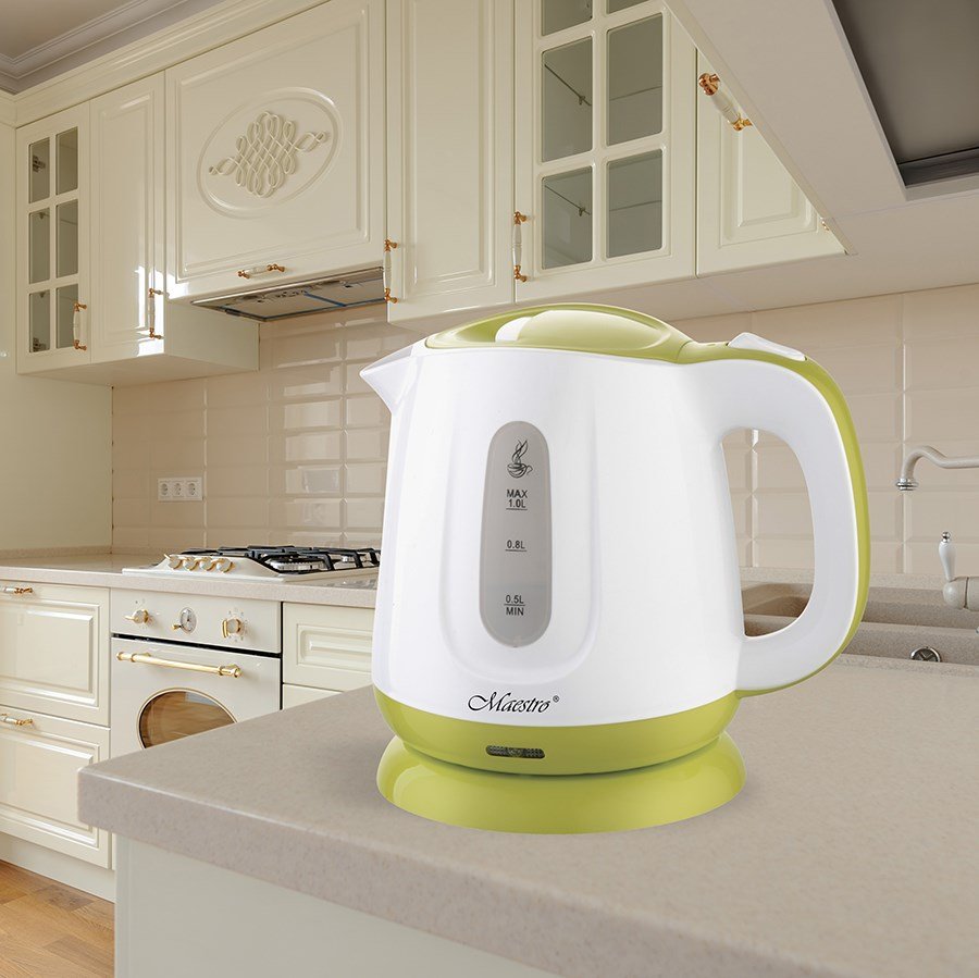 Feel-Maestro MR013 green elkedel 1 L 1100 W Grn, Hvid #3