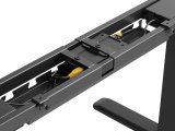 Equip 650805 stel til skrivebord Elektrisk 2 ben Sort #5