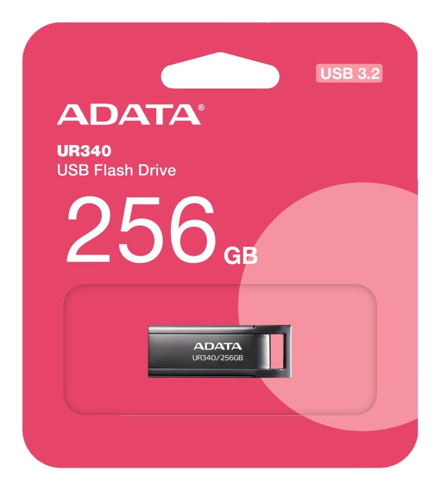 ADATA UR340 USB-ngle 256 GB USB Type-A 3.2 Gen 1 (3.1 Gen 1) Sort #6